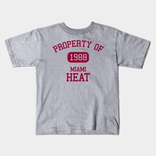 Property of Miami Heat Kids T-Shirt